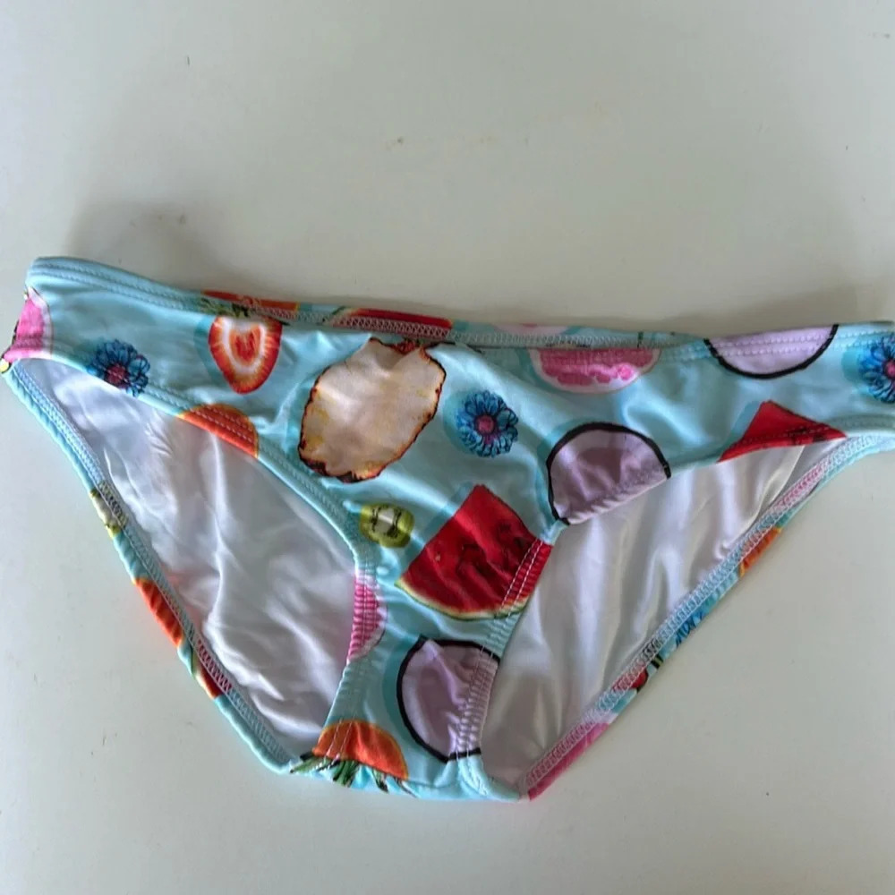 New Terez fruit bikini bottoms only girls size 16